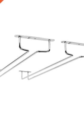 17-nch Stanless Steel Wne Glass Rack,Under Cabnet Organ