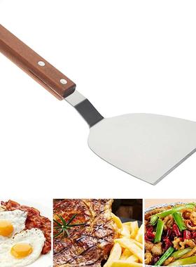 Stanless Steel Steak Fryng Shovel Spatula Pzza Graspng C