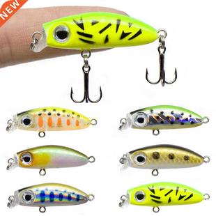 Fishing Lures Mini Micro Popper 4cm 2.9g Jerkbait Bass Pike
