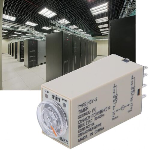 H3Y-2 Time Relay  0.01s 0-5 Minutes 8 Pins High Accuracy Adj