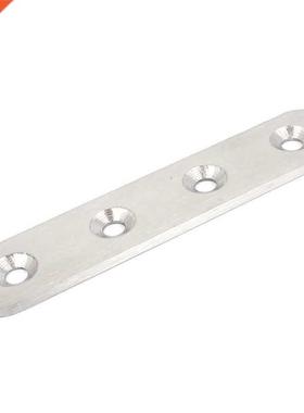 96 x 19mm Fixing Joining Mending Flat Plate Bracket,Silver