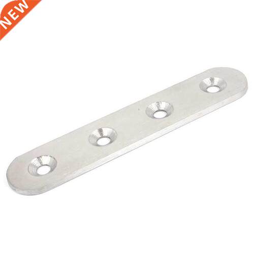 96 x 19mm Fixing Joining Mending Flat Plate Bracket,Silver