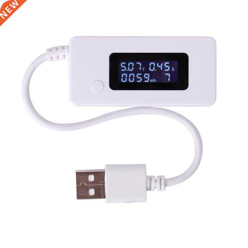 LCD USB Charger Capacity Current Voltage Tester Meter For ph