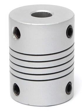 6mm x 6mm Aluminum Flexible Shaft Coupling OD19mm x L25mm CN