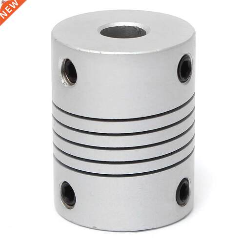 6mm x 6mm Aluminum Flexible Shaft Coupling OD19mm x L25mm CN