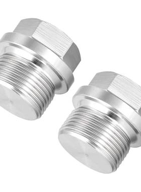 M24 x 1.5 Male Outer Hex Head Plug - 304 Stainless Steel Sol