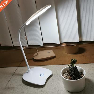 Flexible LED Table Lamp With Rechargeable Battery Stand Desk