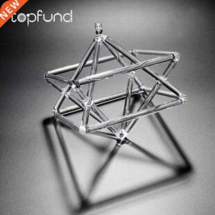 TOPFUND Healing Musical merkaba Clear Quartz Crystal Singin