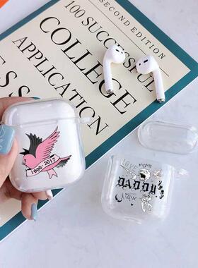 Lil Peep nime crybby For ir Pods Cse For pple irpods