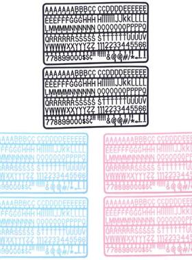 2Pcs /4 Inch Letters for Flet Letter Boards 00 Pieces Incl