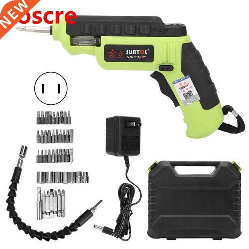Electric Screwdriver LED Cordless Drill Kit Type Charging R