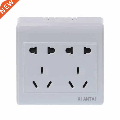Surface Mounted Pure Socket Panel 10-Pins Outlet 10A Plugs S