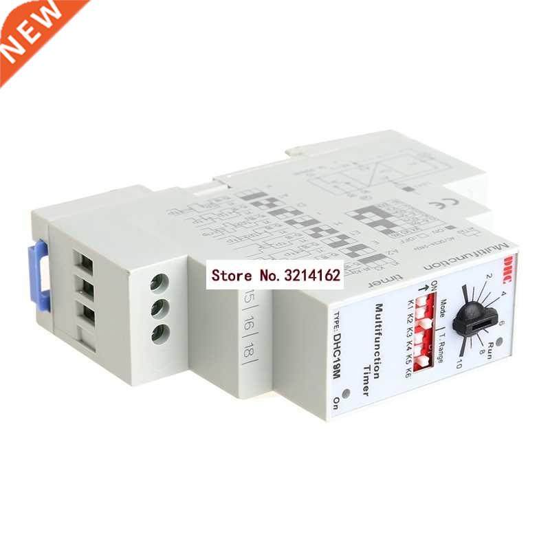 AC/DC 24-240V DHC19-M Multifunction Timer Time Relay 07NOV