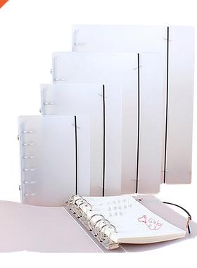 Matte Loose Leaf Notebook Binding Cover Ring Binder File Fol