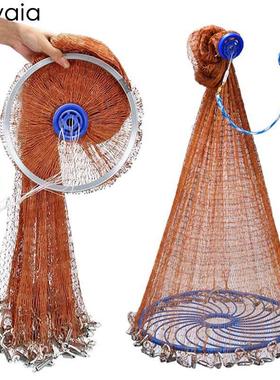 Lawaia Cast Net American Style Strong Braided Cable Hand Thr