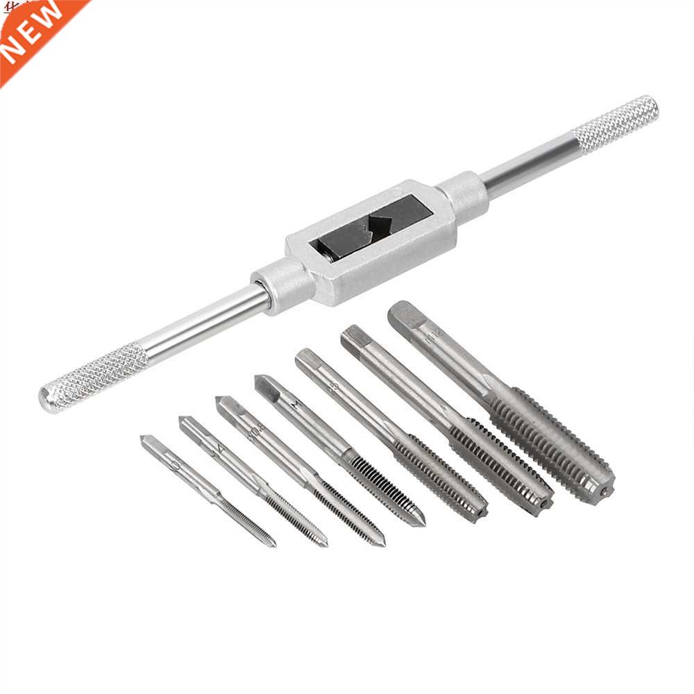 8 in 1 M-M12 Tap Wrench Tap Tool Set High Speed Steel DIY H