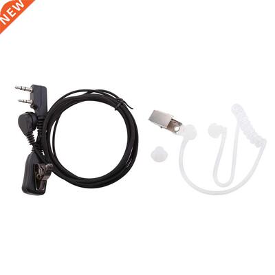 Tube Earpiece Earphone Microphone for Walkie Talkie Two Way