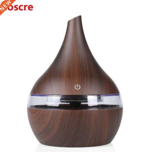 Wood Grain Essential Oil Aromatherapy Diffuser Charging Home