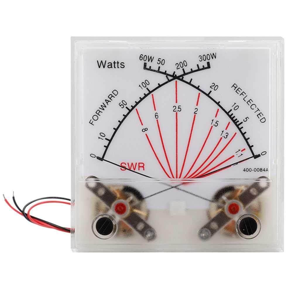 standing wave ratio swr watt meter radio station forward 00