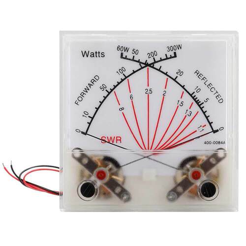 Standing Wave Ratio SWR Watt Meter Radio Station Forward 00