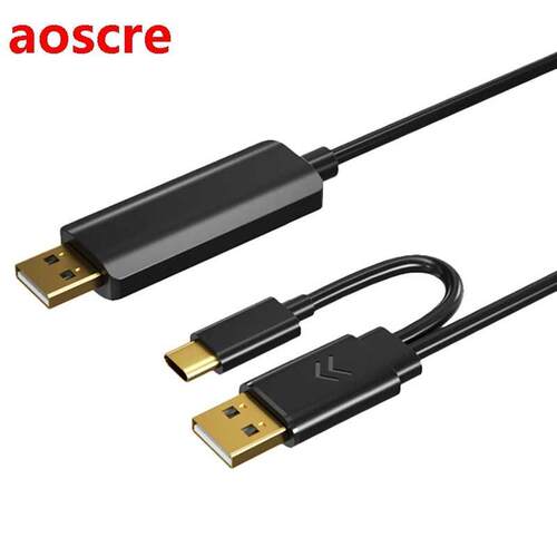 USB2.0 Male-To-Male Copy Cable Computer Data Copy-To-Copy an