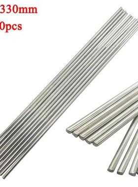 10pcs 330mm Aluminium Welding Rods 3.2mm Diameter Low Temper