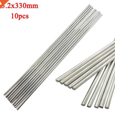 10pcs 330mm Aluminium Welding Rods 3.2mm Diameter Low Temper