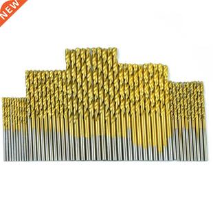 50PCS Tungsten Carbide Twist Drill Bits Power Tool High Spee