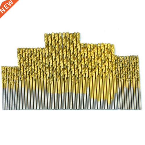 50PCS Tungsten Carbide Twist Drill Bits Power Tool High Spee