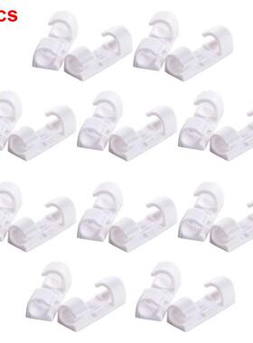 20pcs/pack Home Desk Self-adhesive Management Accessories Ca