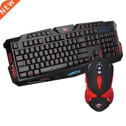 J70 Cracked Three Color Backlit USB Wired Gaming Keyboard an