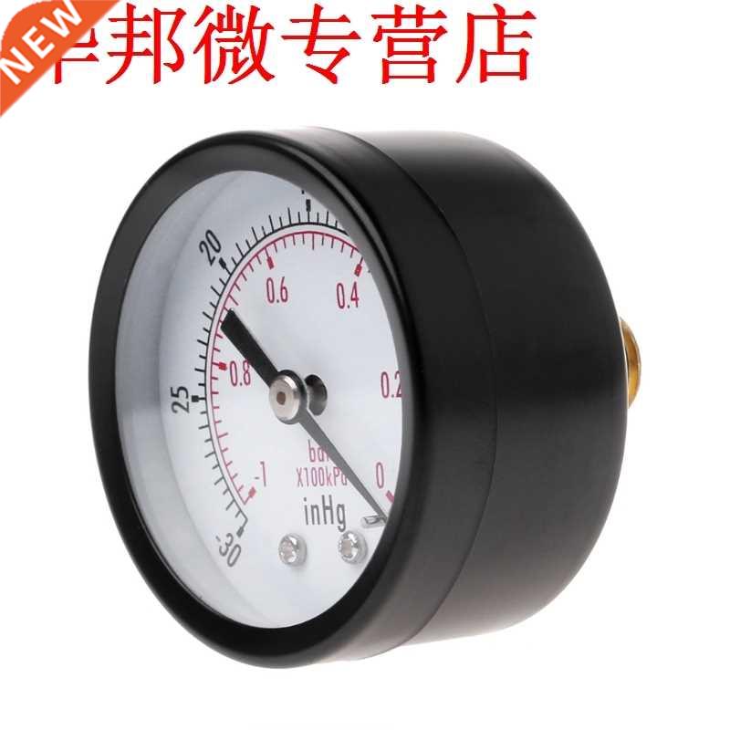 Mn Ar Vacuum Pressure Gauge 50mm Pressure Meter-1bar-30