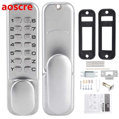 Intelligent Keyless Door Lock Mechanical Zinc Alloy Combinat