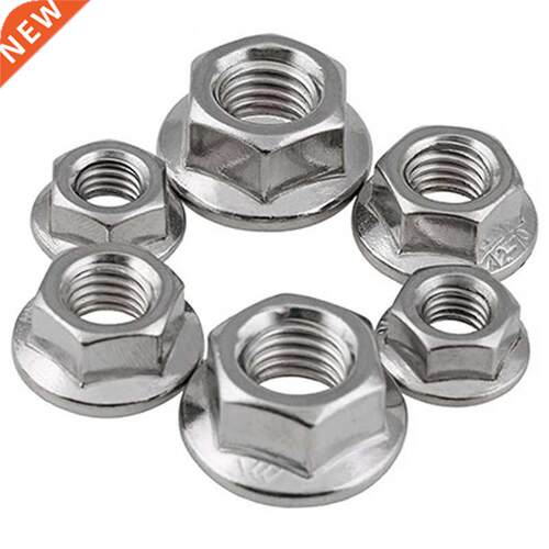 6mm stainless steeldiameter nut thread lock with hexagonal f