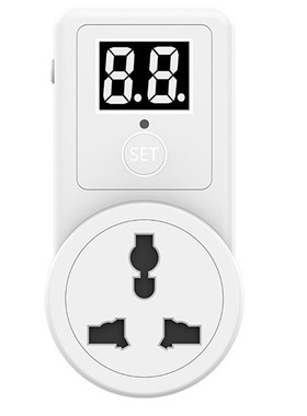 Multi-Function Jack Timer Socket 2 Digits Timer Socket AL09-