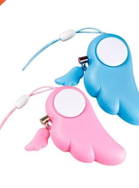 Self Defense Alarm 90dB Wing Shape Security Protect Alert Pe