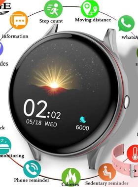 LIGE Full Touch Screen Smart Watch Women	s Multifunctiona