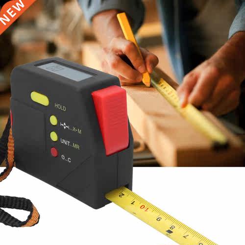 5m Digital Measuring Tape LCD Display Electronic Measuring T