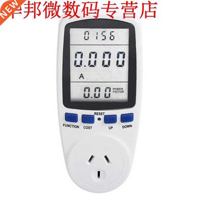AU Plug 230 V 50 HZ LCD Energy Meter Voltage Wattage Stroom