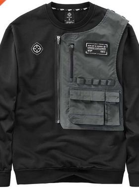 Men's Fashion Techwear Hoodies Hi Set Mechanical Tactica