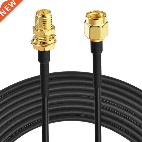 WiFi Antenna Extension Cable 50 Feet RP-SMA Male To RP-SMA F