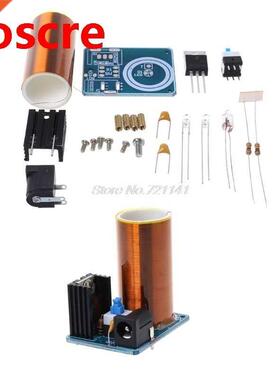 9-12V BD243 Mini Tesla Coil Kit Electronics DIY Parts Wirele