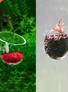 Aquarium Decoration Hanging Fish Tank Mini Crystal Acrylic P