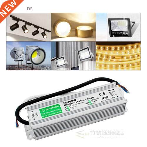 Power Supply 12V 60W IP67 Lighting Transformer AC DC 110V 22