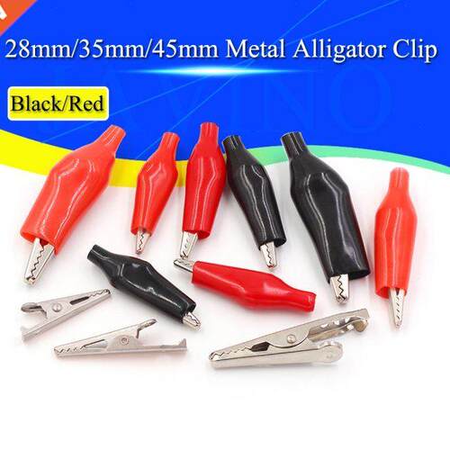 10Pcs 28MM/35MM/45MM Metal Alligator Clip G98 Crocodile Elec
