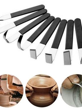 8pcs/set Pottery Ceramic Tool Clay Sculpture Modeling Hand C