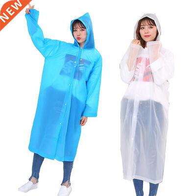 Rain Coat Women Fashion Women Men Transparent Raincoat Reusa
