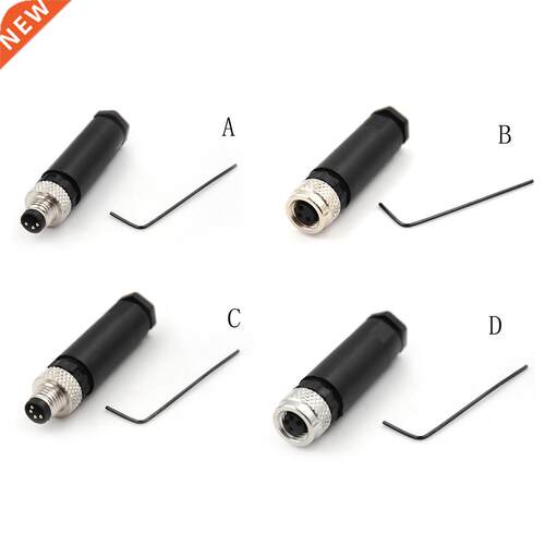 High Quality Guarantee M8 Waterproof Sensor Connector 3 4 Pi