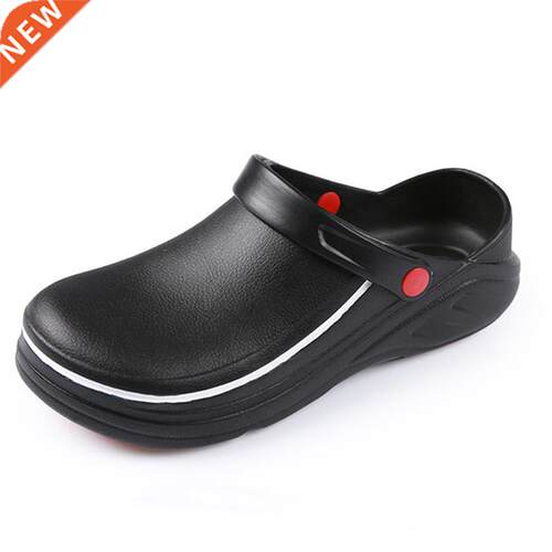 Unisex Slippers Non-slip Water-proof Oil-proof Kitchen Work