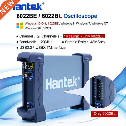 Hantek SB oscilloscope 2 CH 20MHz 48MSa/s digital pc Oscillo